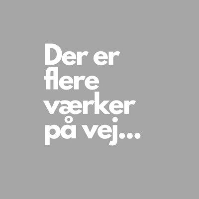 Der er flere værker på vej...